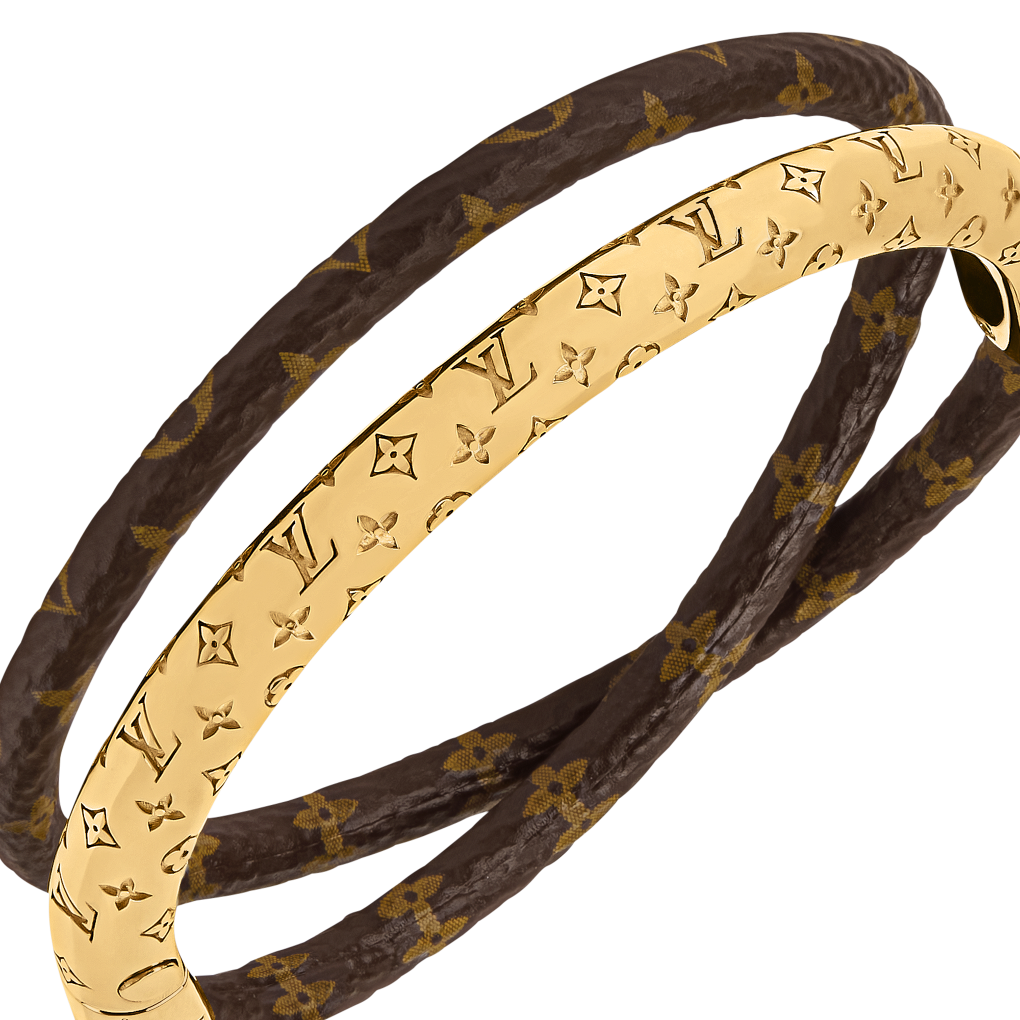 か*つ様 LOUIS VUITTON BRACELETルイヴィトン モノグラム Nanogram Twist Bracelet - Women - Fashion Jewelry | LOUIS VUITTON ®